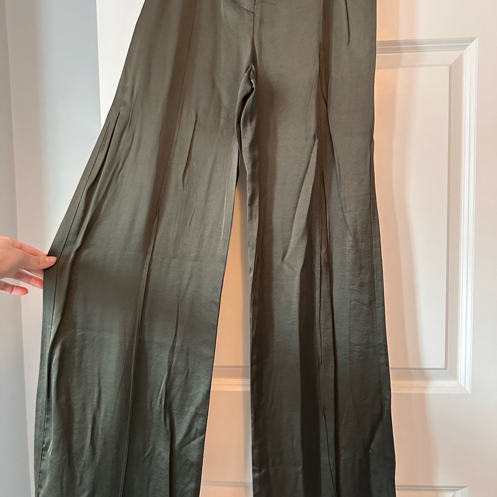 Express Satin Wide-Leg Women's Pants